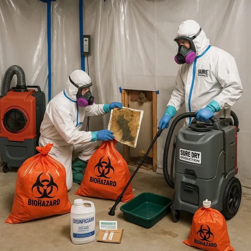 Contaminated Water Handling Protocols process in Saint Albans, ME