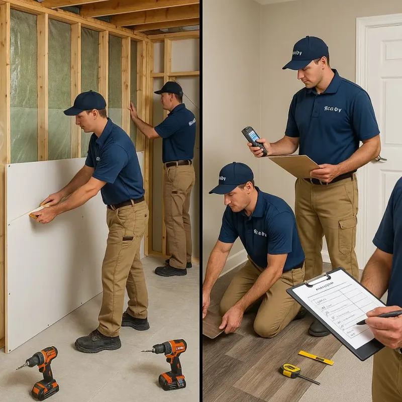 Repairs and Reconstruction process in Saint Albans, ME